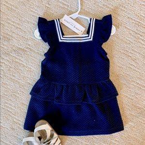 Navy Janie and Jack dress